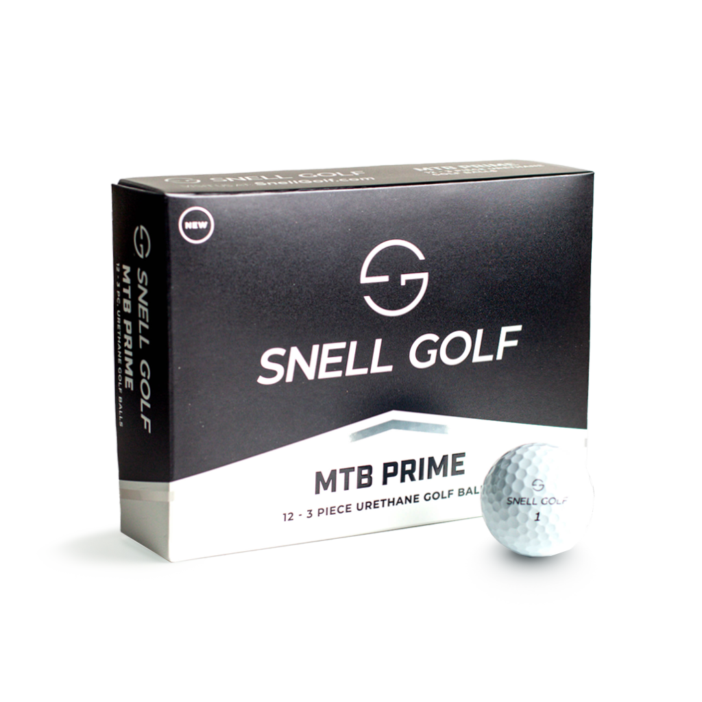MTB PRIME Golf Ball Snell Golf White  